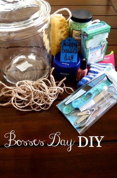 Boss's Day Gift Ideas: SPA Jar