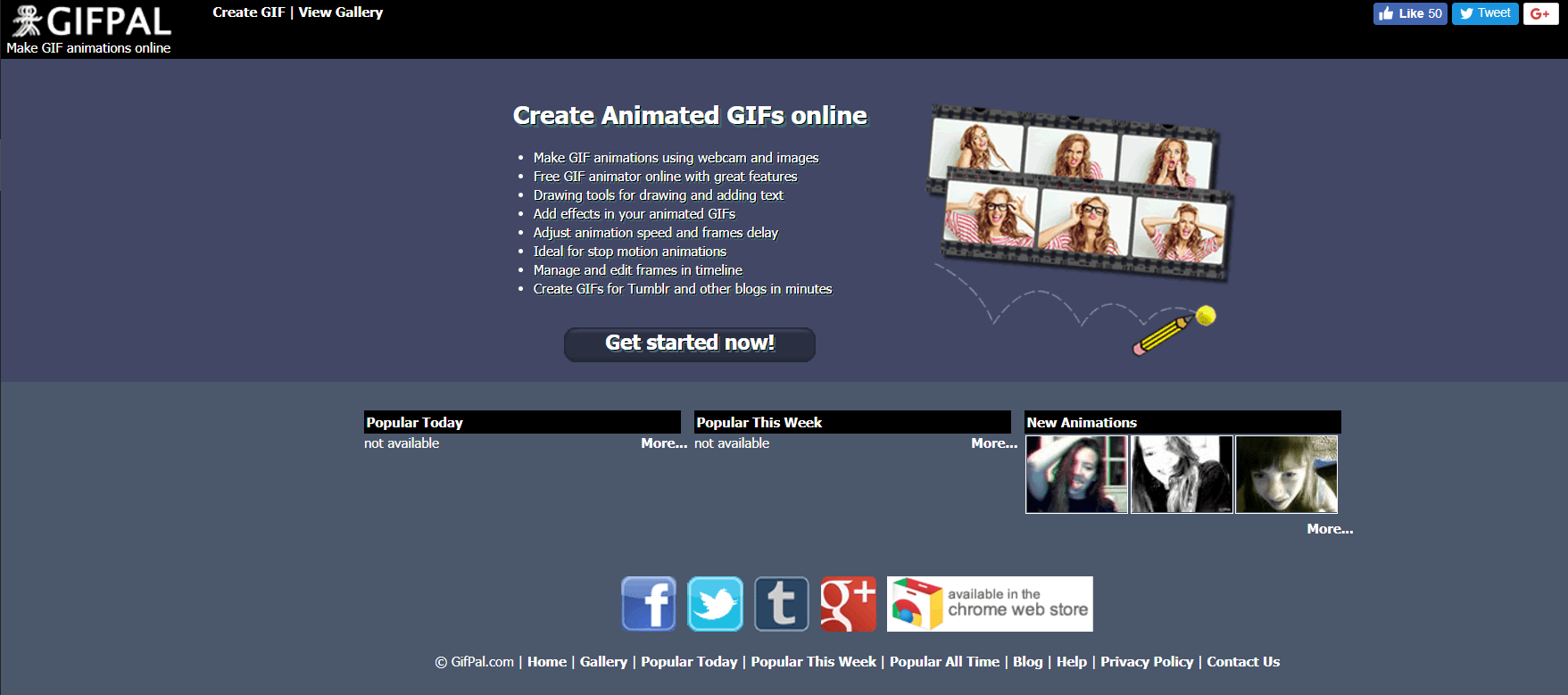 Make gif animation online (no upload) - Free tool