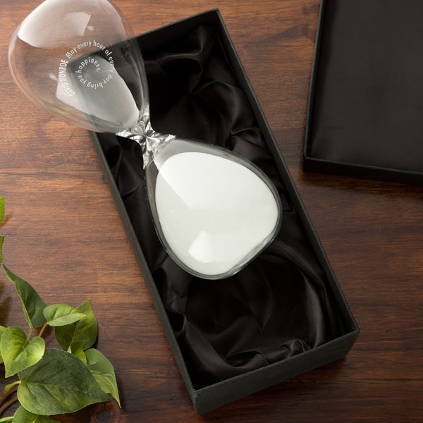 Business Gift Idea: Personalized Hour Glass