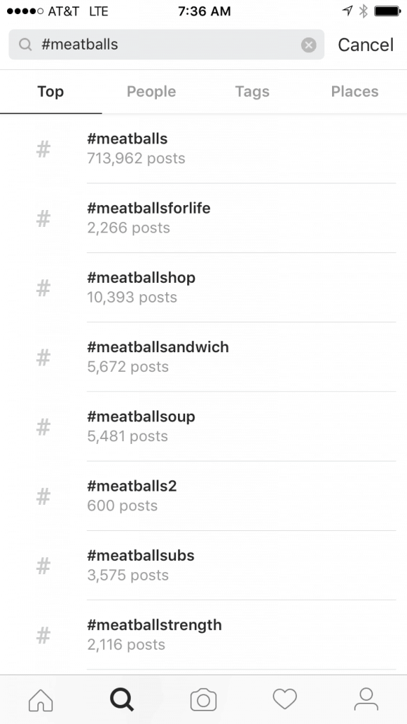 Using hashtags to expand reach of your brand and get more followers on Instagram