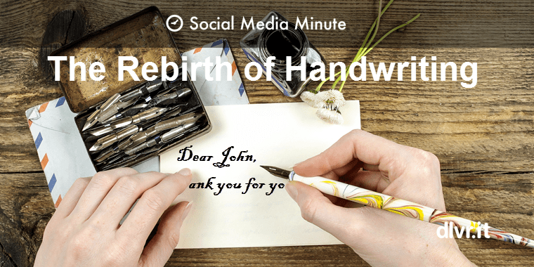 How Social Media is Killing Handwriting and Why that’s Bad for Marketing