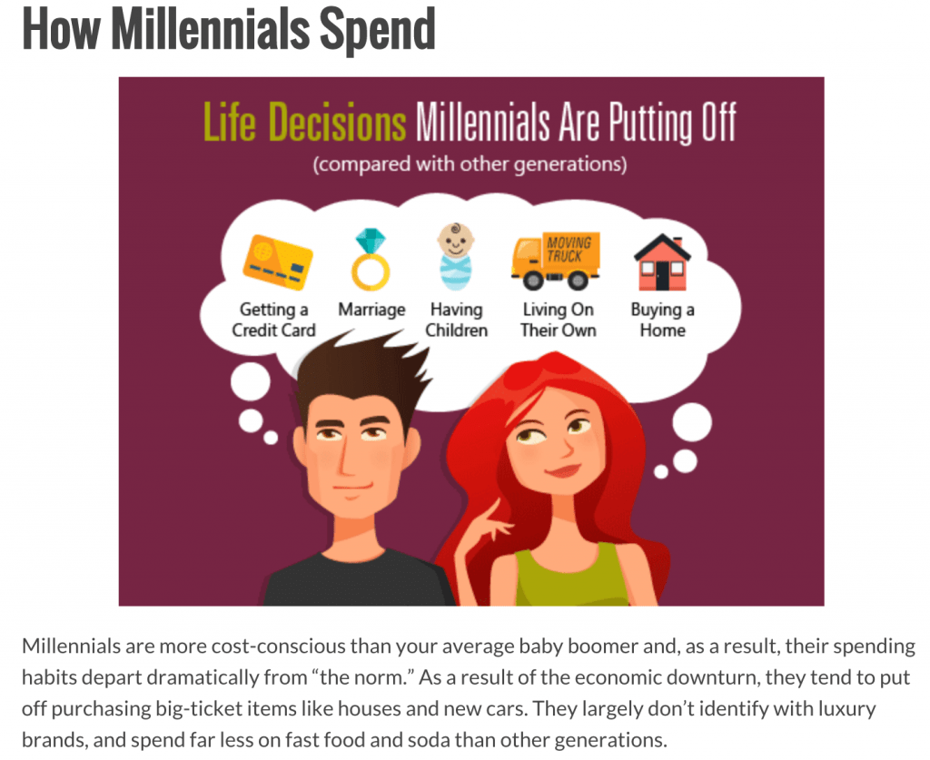 Marketing to Millennials: Millennials are more cost-conscious than your average baby boomer