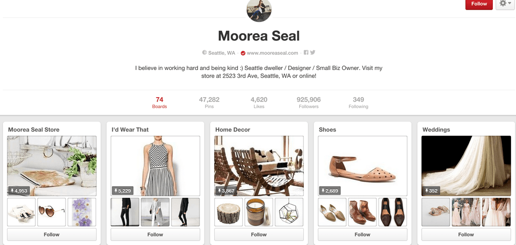 Pinterest Marketing: Moorea-Seal