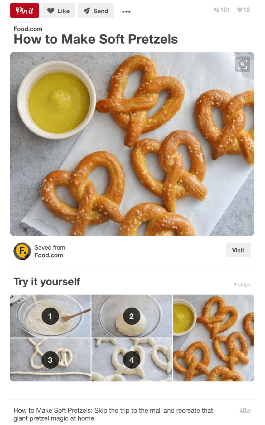 Try it yourself with how-to Pins on Social Media