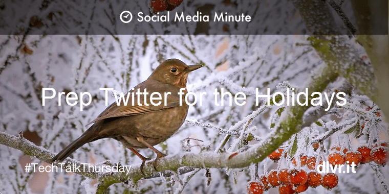 A few tweaks to Twitter to prep for Holiday sales