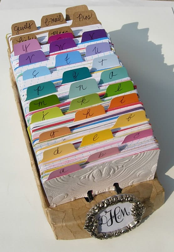 Boss's Day Gift Ideas: Custom Rolodex