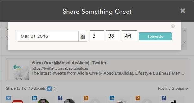 Schedule a Retweet with dlvr.it browser add-on