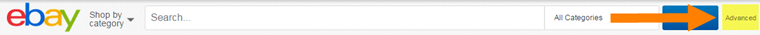 Ebay Store to RSS Step 1: Click on Advanced Search