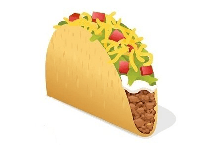 Introduce a taco emoji