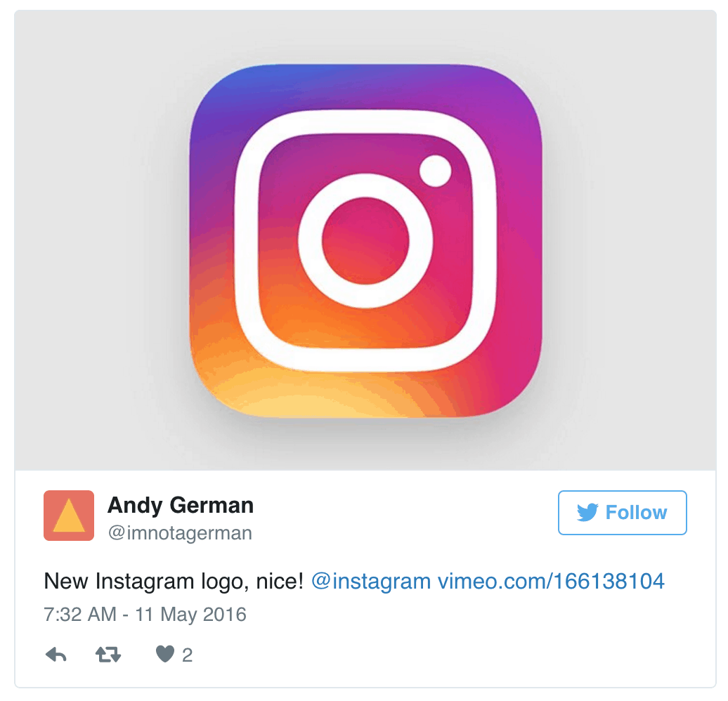 those in the design business do seem to genuinely like the new Instagram logo