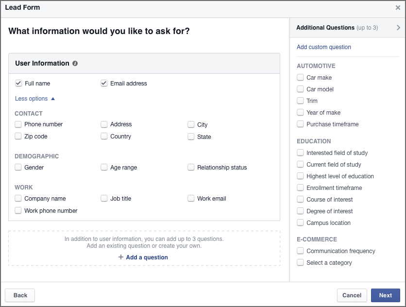 Zapier Facebook Lead Ads Integration step 6