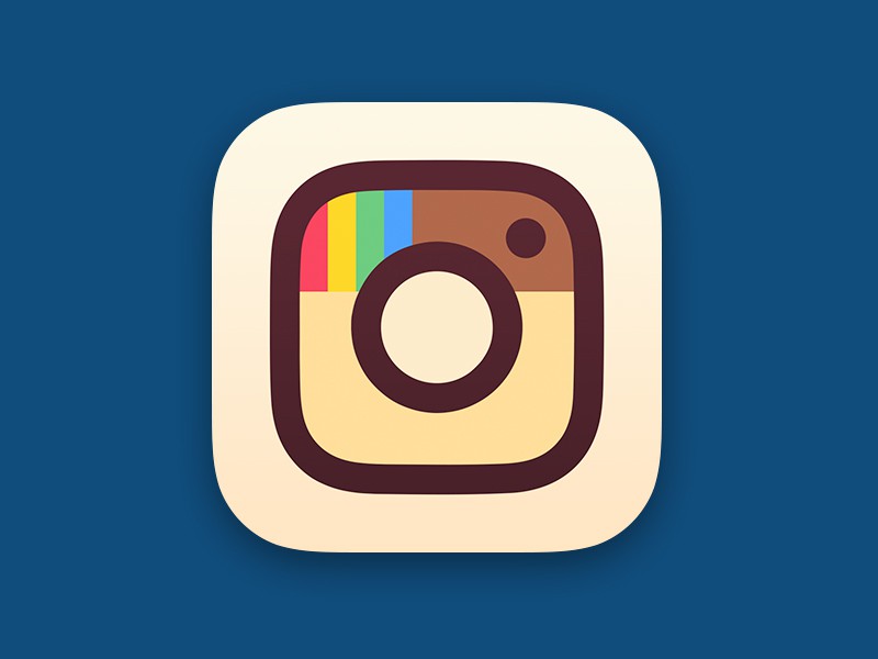 Instagram logo by Michael Flarup