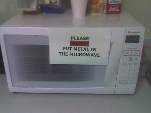 9 Funny Breakroom Signs That Will Make You Question Coworkers