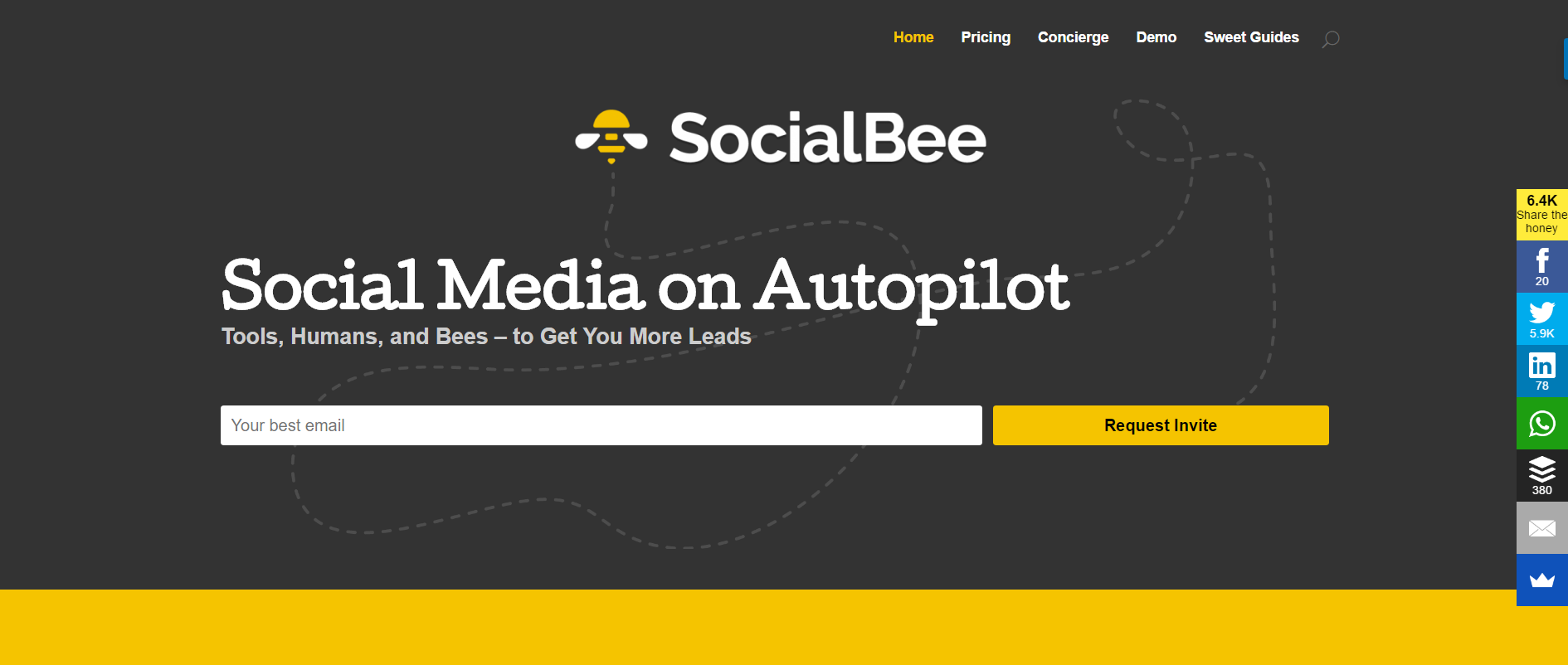 socialbee, coschedule, meetedgar